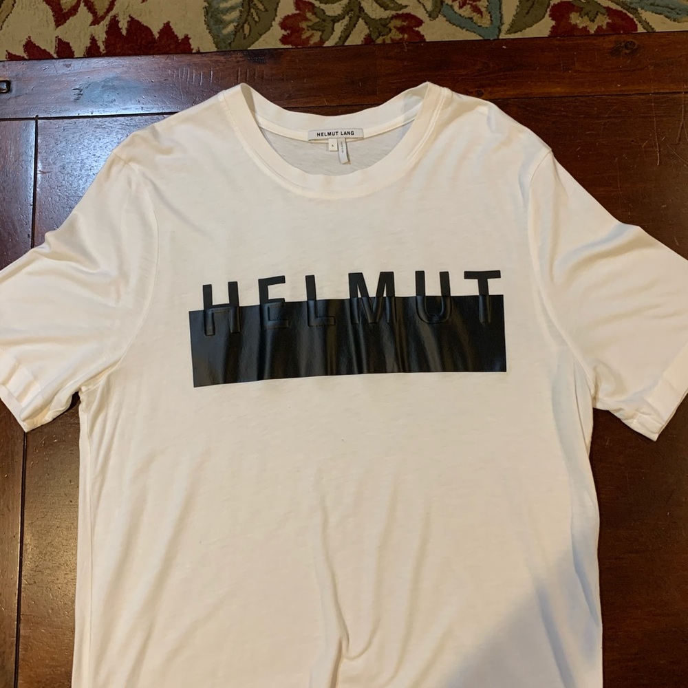 helmet lang tee shirt